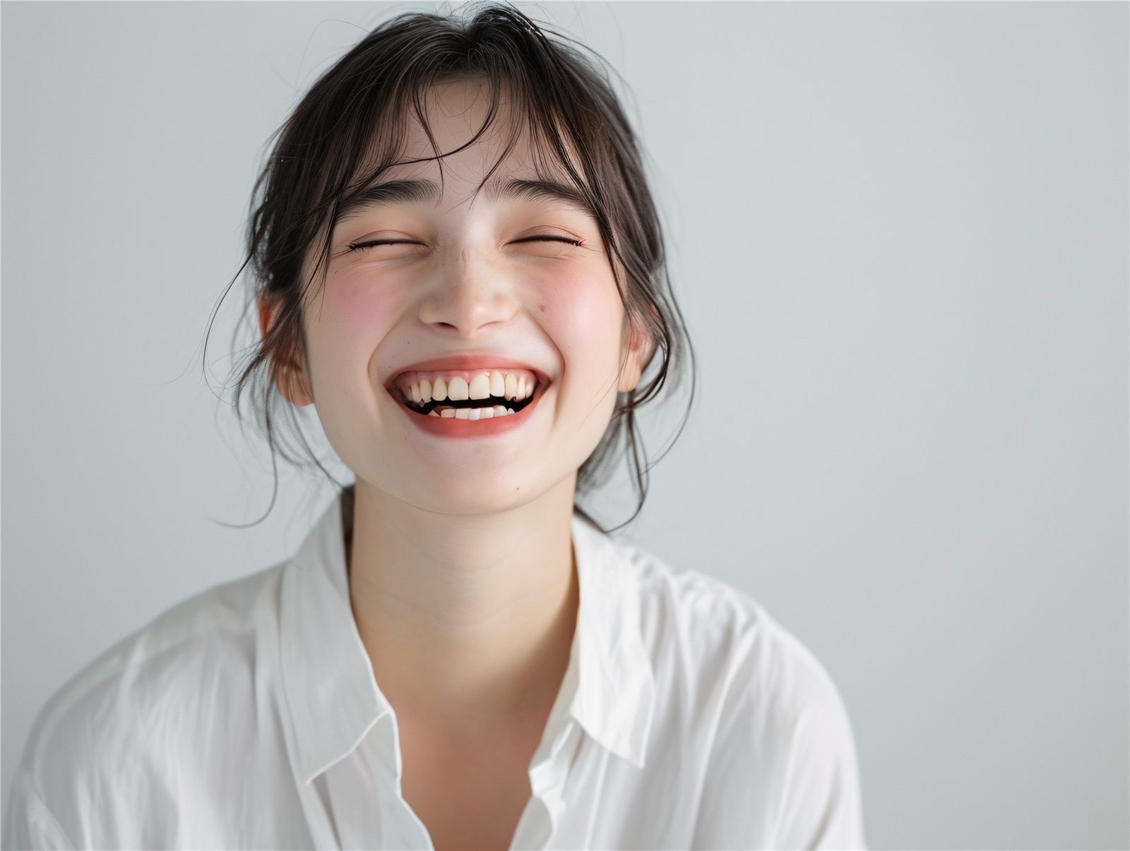 自然な笑顔のイメージ